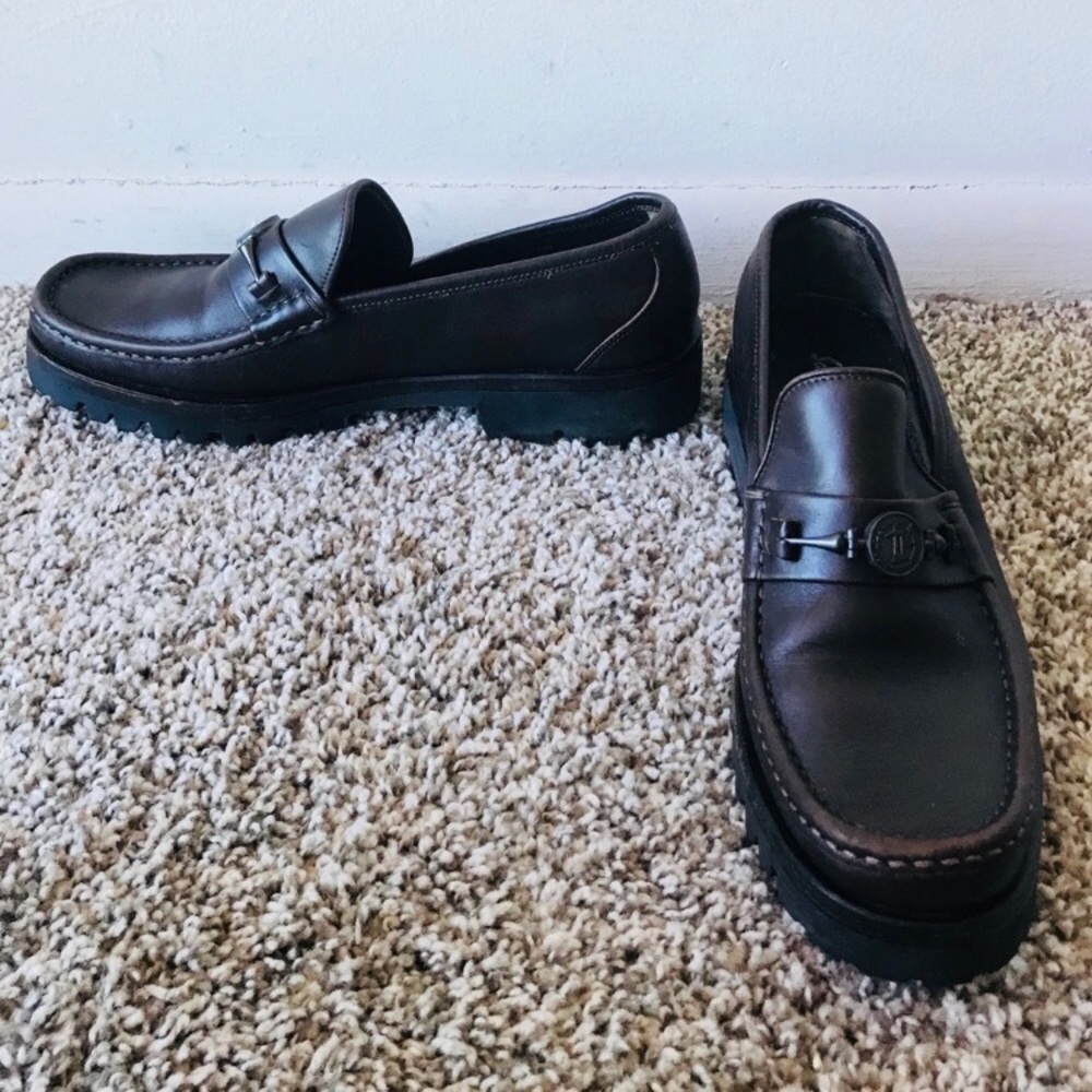 Salvatore ferragamo Moccasin Brown Leather Shoes - Picture 6 of 8